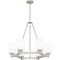 Quoizel Penning Chandelier 6 Lights Brushed Nickel PNG5028BN - alternate 1